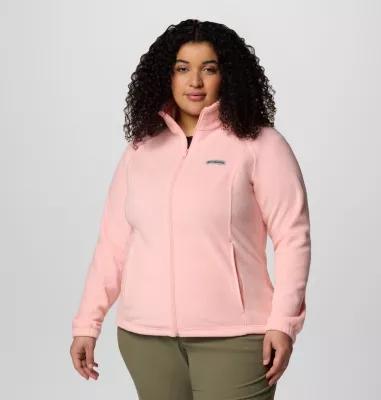 Plus Size Columbia Benton Springs Full-Zip Fleece Jacket, Women's, Size: 2XL, Spray Product Image