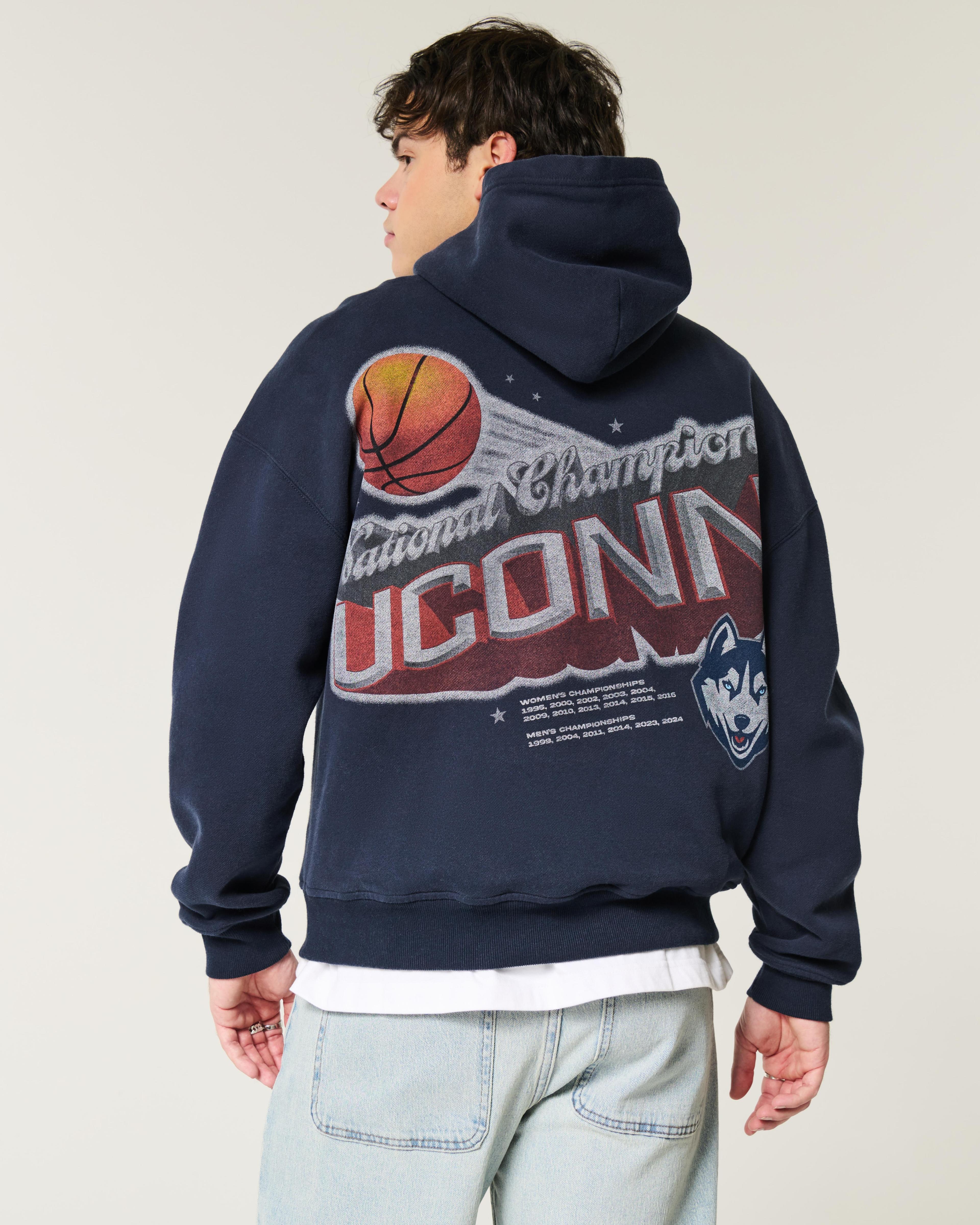 Boxy Ohio State Buckeyes Graphic Hoodie Product Image