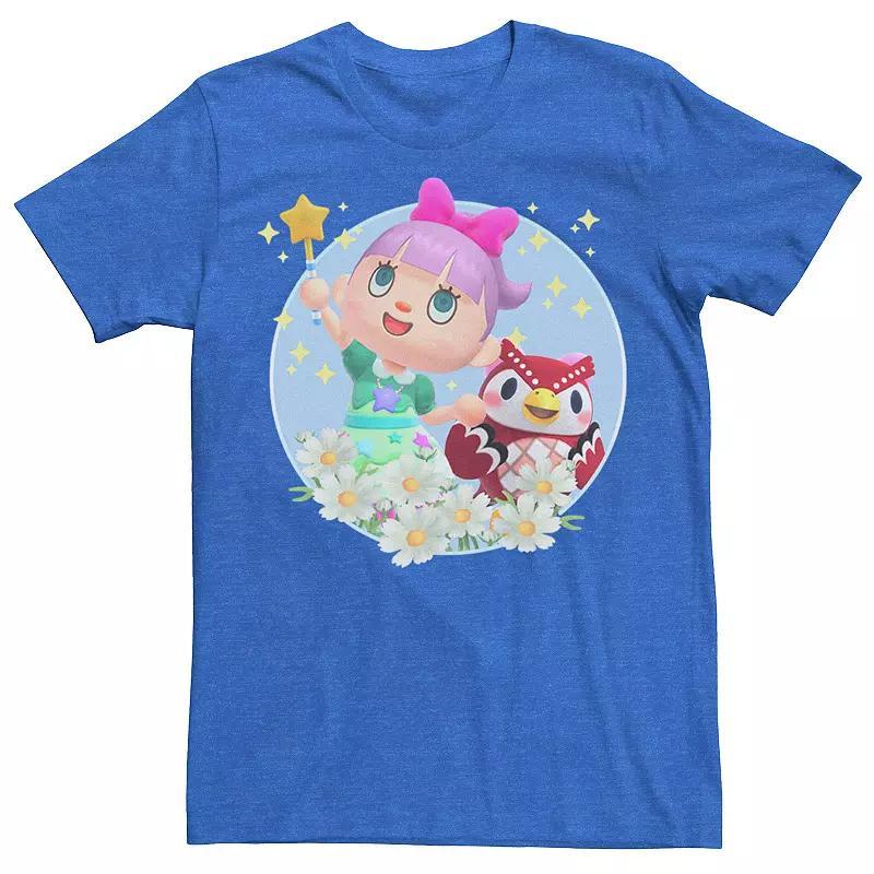 Men's Animal Crossing New Horizons Villager & Celeste Portrait Tee,  Product Image