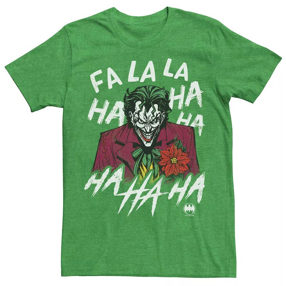 Men's Batman The Joker Fa La La Ha Ha Ha Graphic Tee,  Product Image