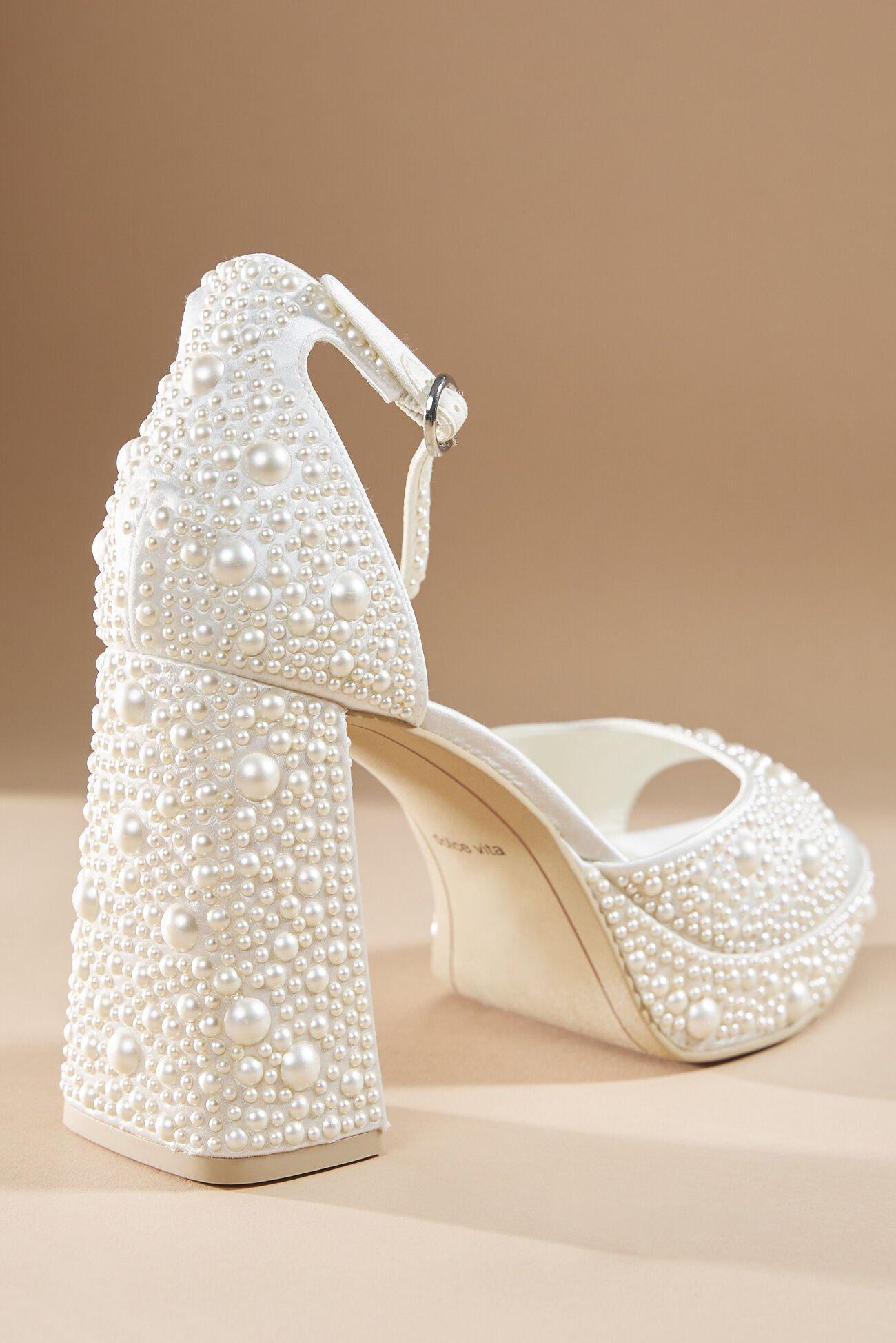 Pandora Pearl Platform Heels by Dolce Vita Product Image