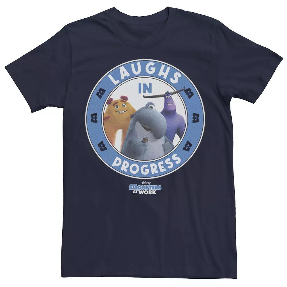 Disney / Pixar's Monsters At Work Men's Laughs In Progress Tee, Boy's, Size: Medium, Black Product Image
