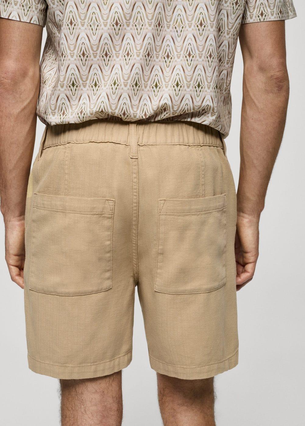 Mango Mens Pockets Bermuda Shorts Product Image