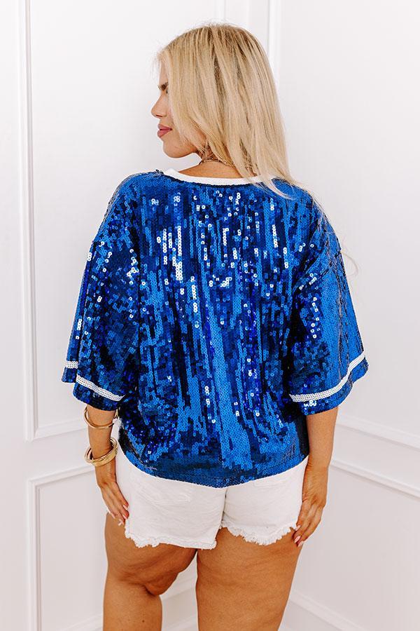 Florida Sequin Shift Top Curves Product Image