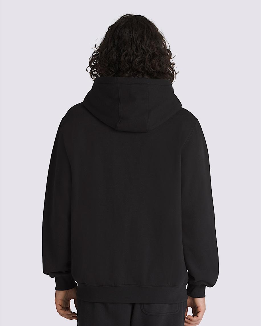 Core Basic Pullover Hoodie in Black| Vans US Product Image