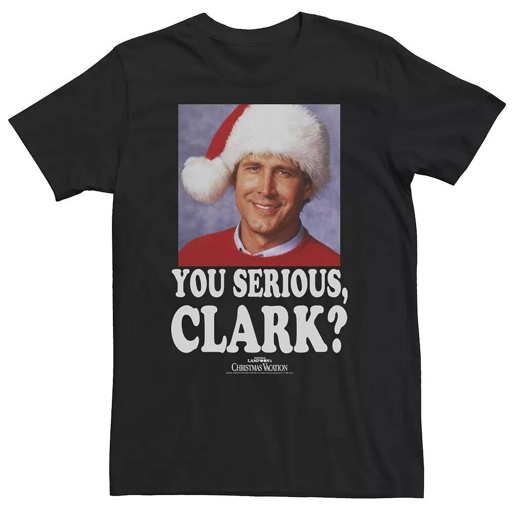 Big & Tall National Lampoon's Christmas Vacation "You Serious, Clark?" Photo Tee, Men's,  Product Image