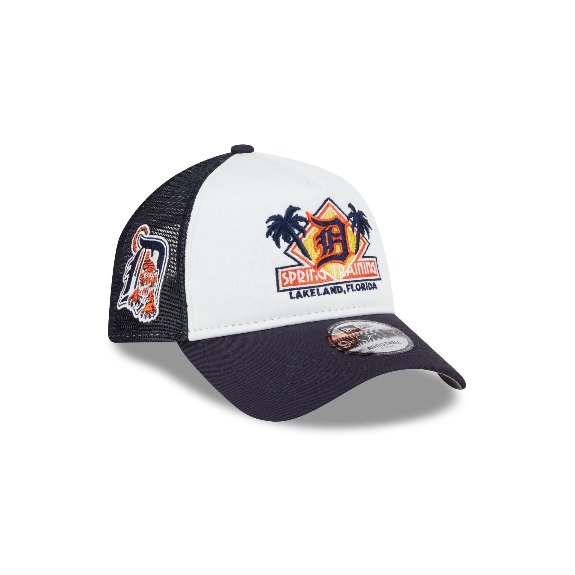Detroit Tigers Spring Training 9FORTY A-Frame Trucker Hat Male Product Image