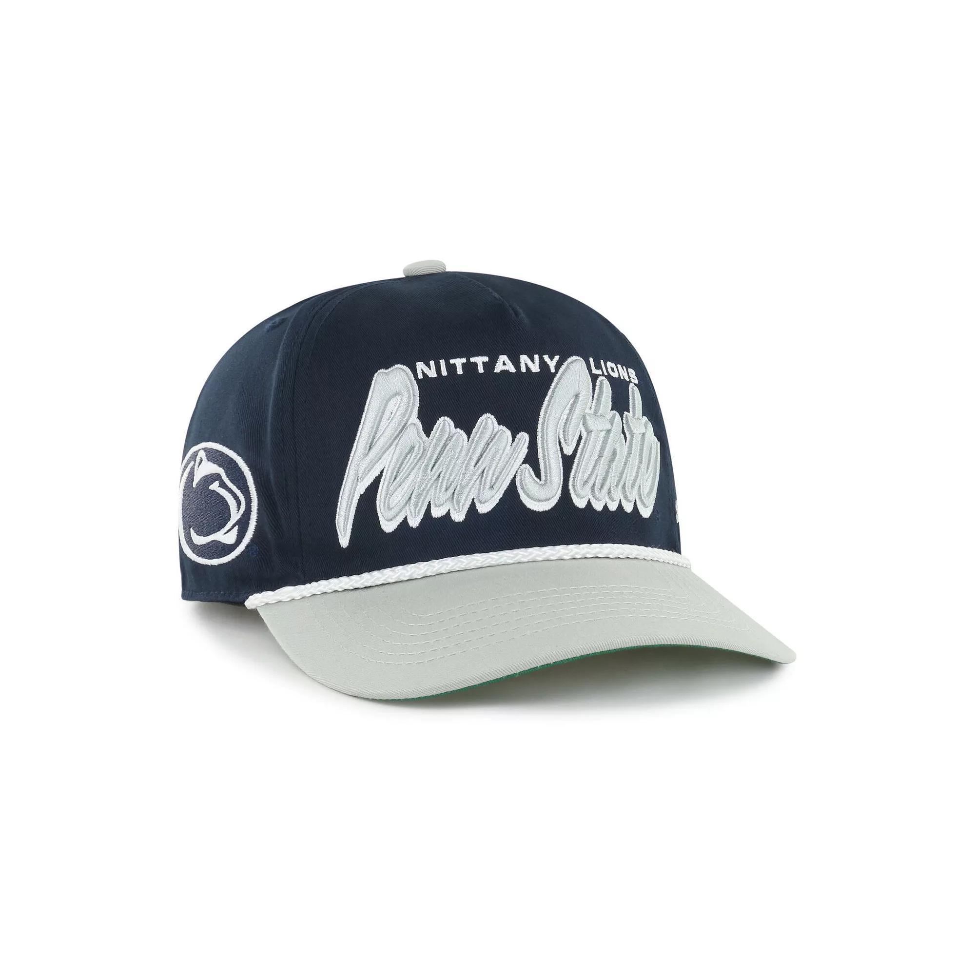 Men's '47 Navy Penn State Nittany Lions Dropshadow Rope Hitch Adjustable Hat, Blue Product Image