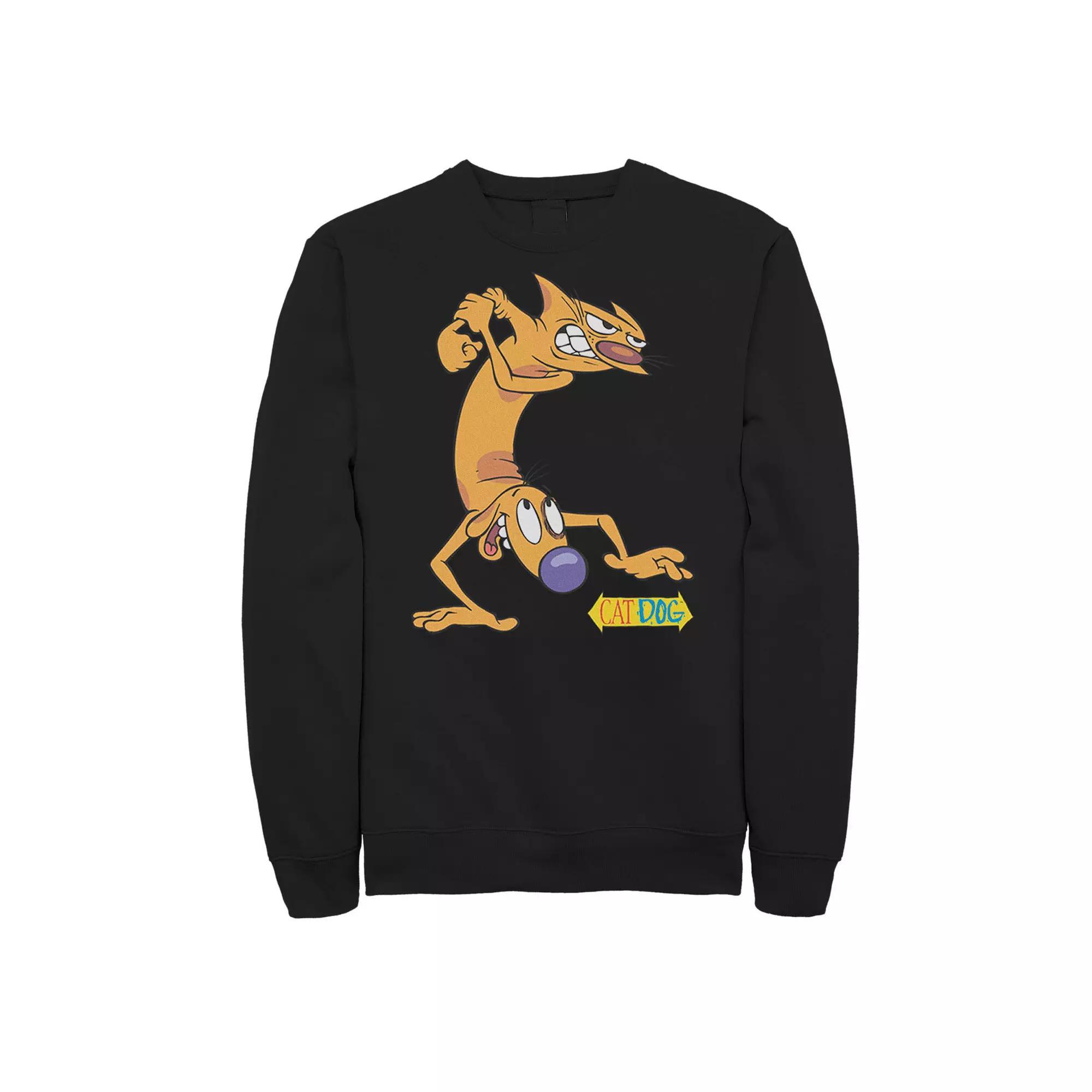 Mens Nickelodeon CatDog Tough Guys Sweatshirt, Men's,  Product Image