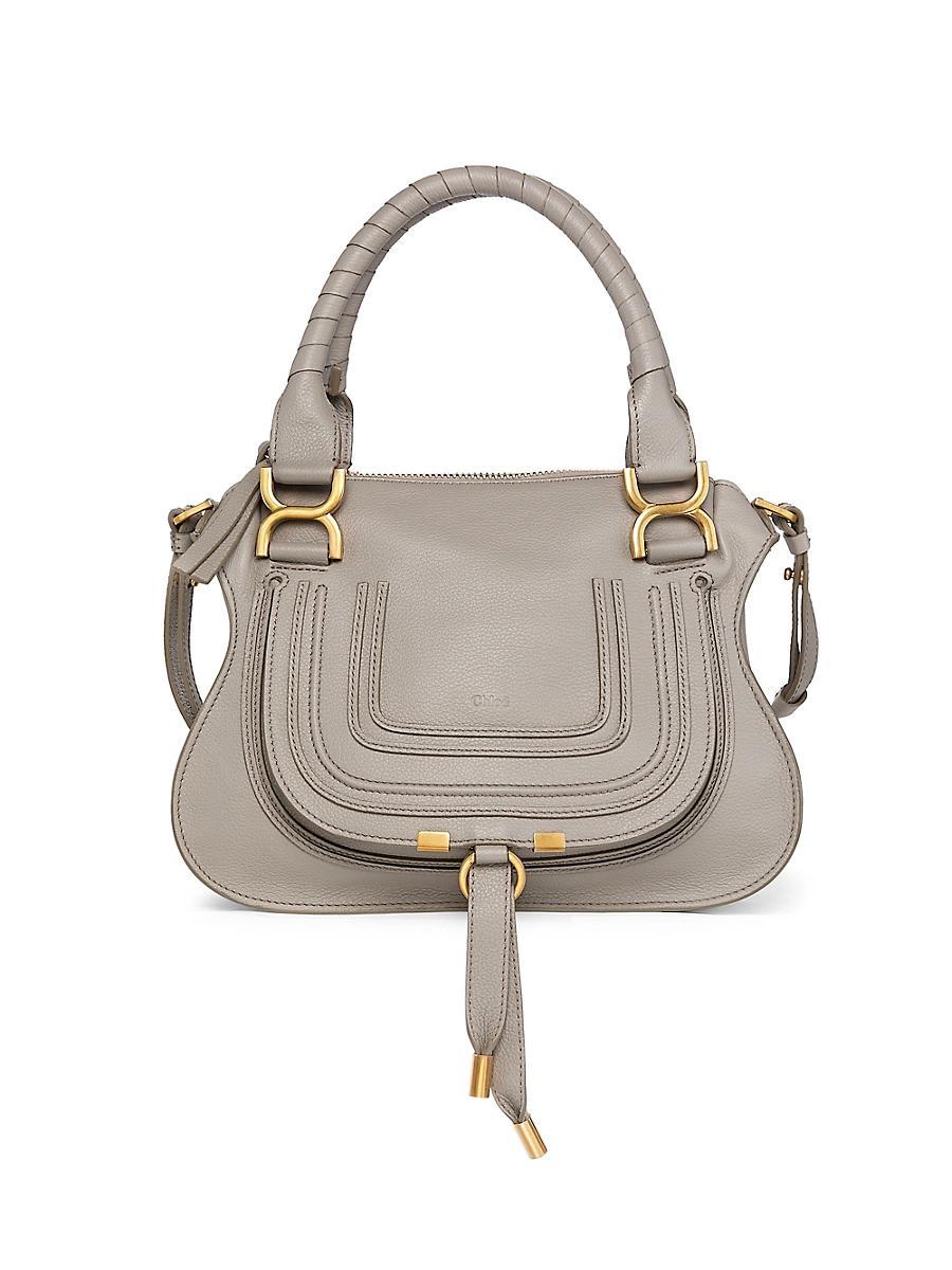 Womens Small Marcie Leather Satchel Product Image