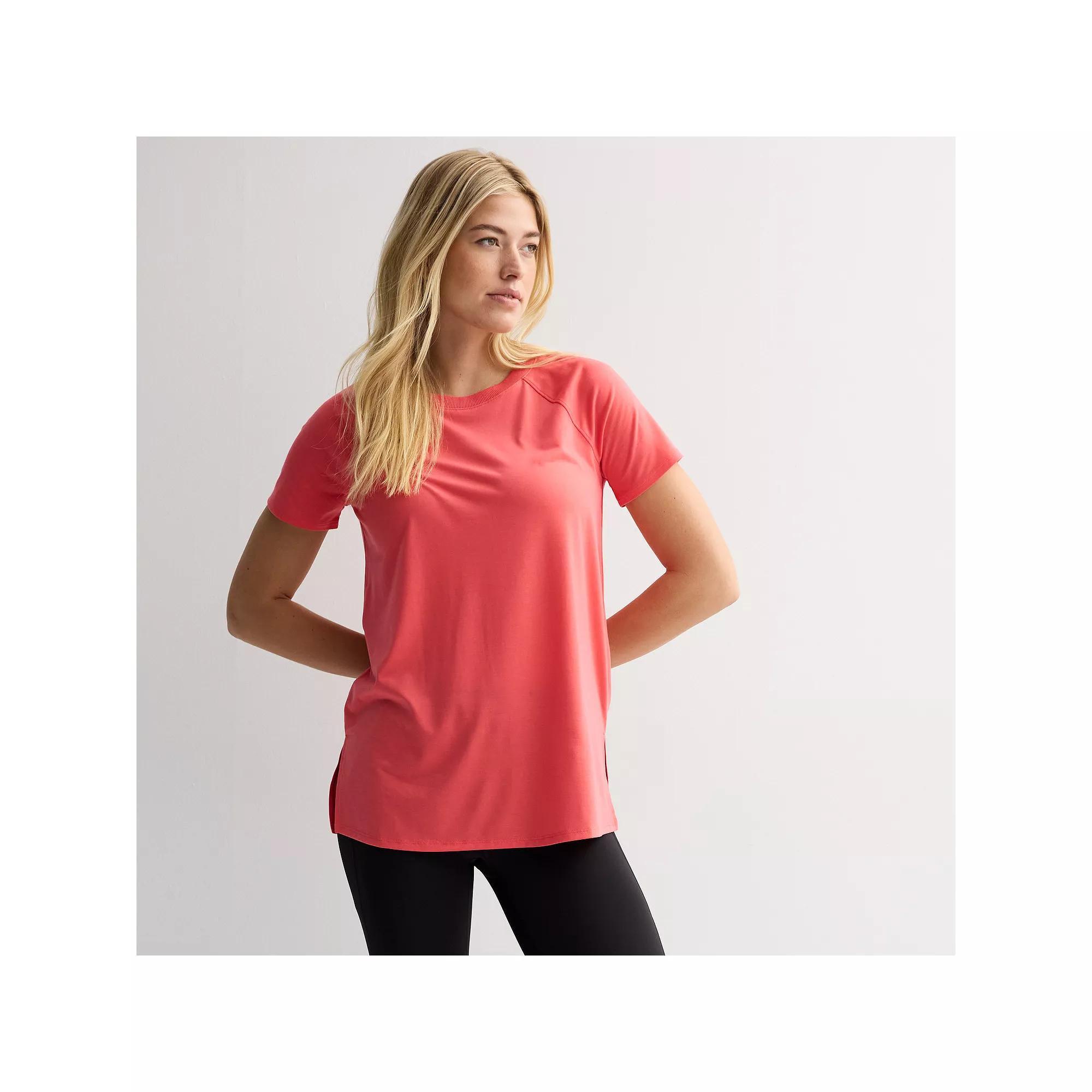 Women's Tek Gear® Essential Short Sleeve Tunic Tee,  Product Image