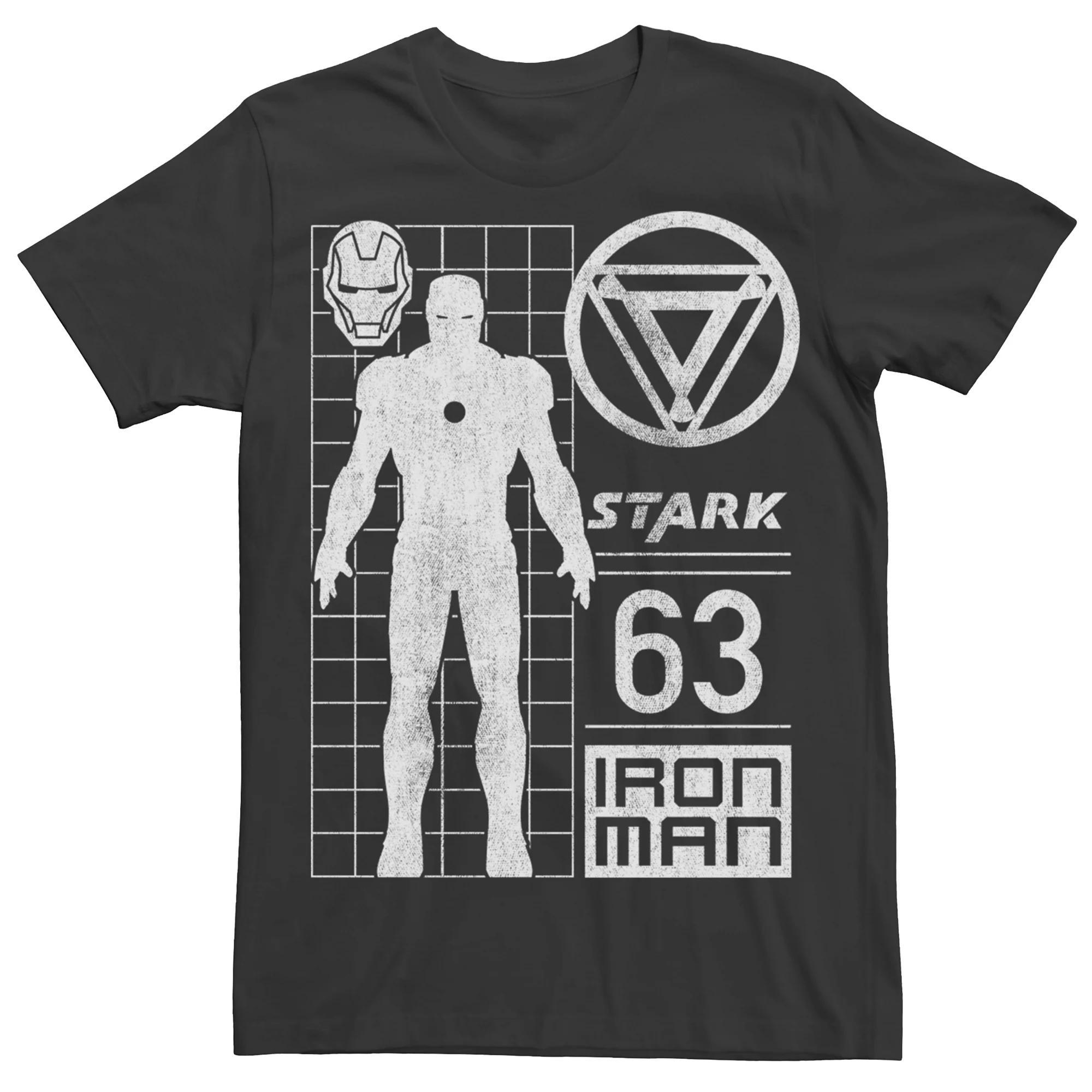 Men's Marvel Avengers Iron Man Stark Graphic Tee,  Product Image