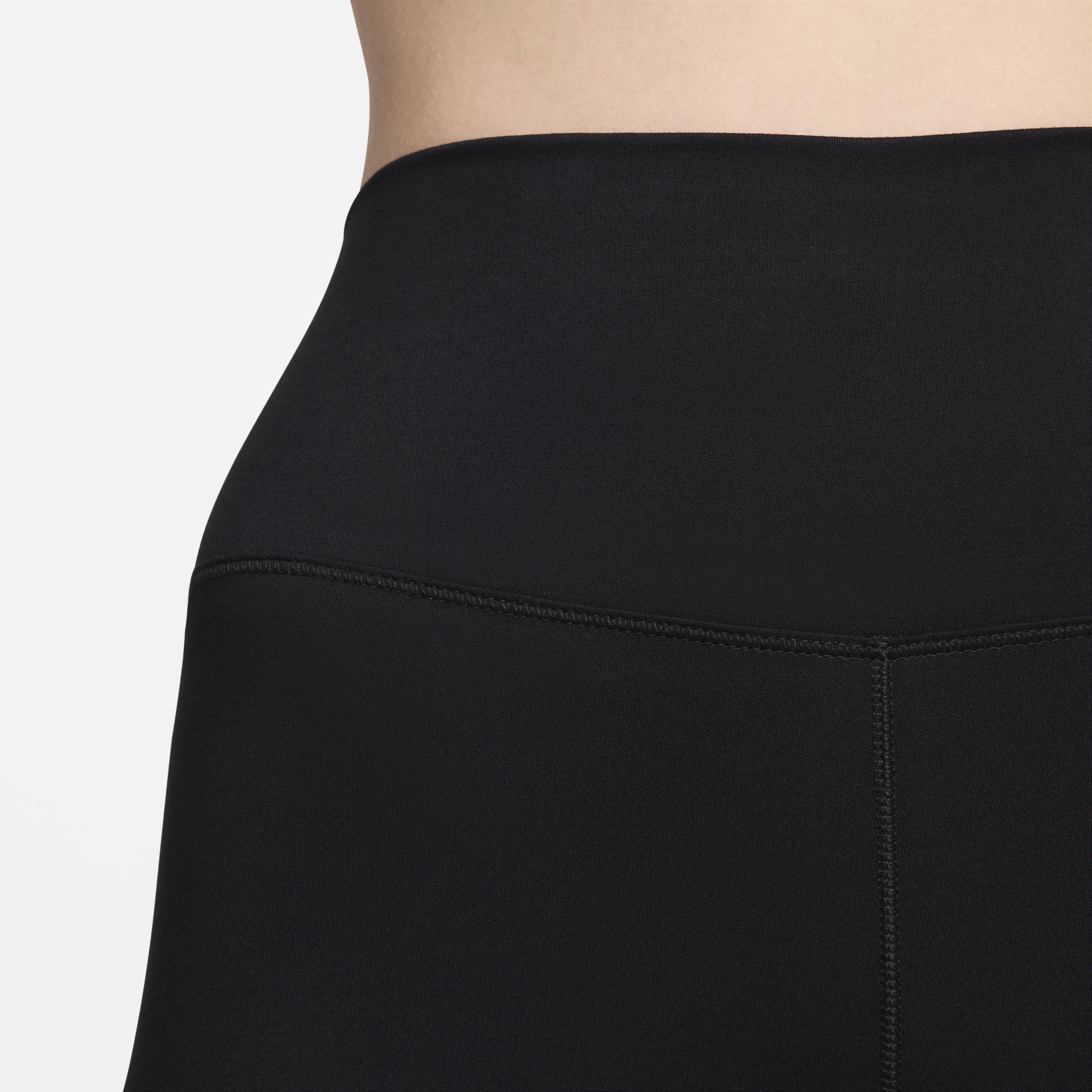 Women's Nike One High-Waisted 5-in. Biker Shorts, Size: XS, Black Product Image