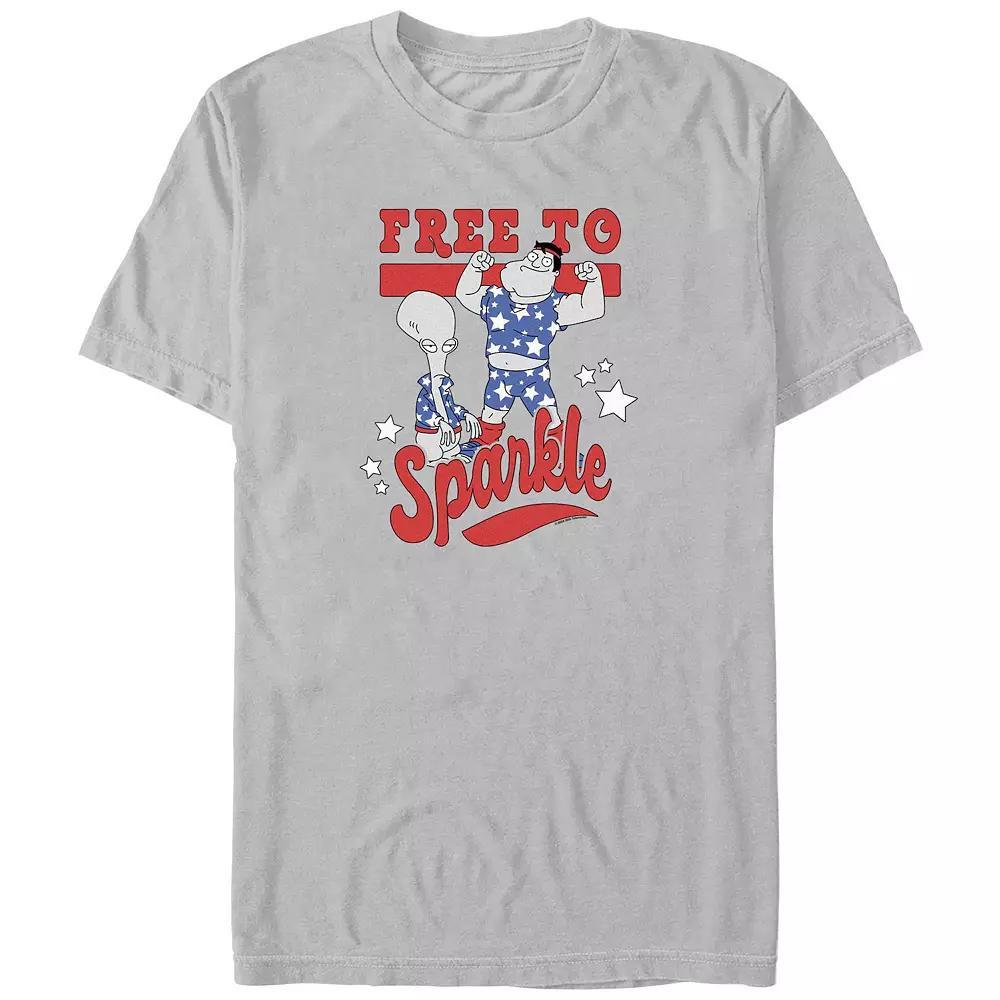 Men's American Dad Free To Sparkle Graphic Tee,  Product Image