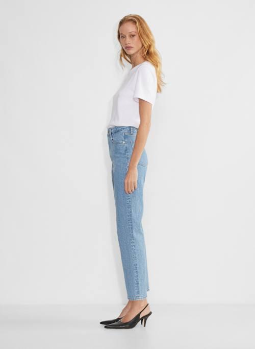 rowan super hi-rise straight ankle jean Product Image