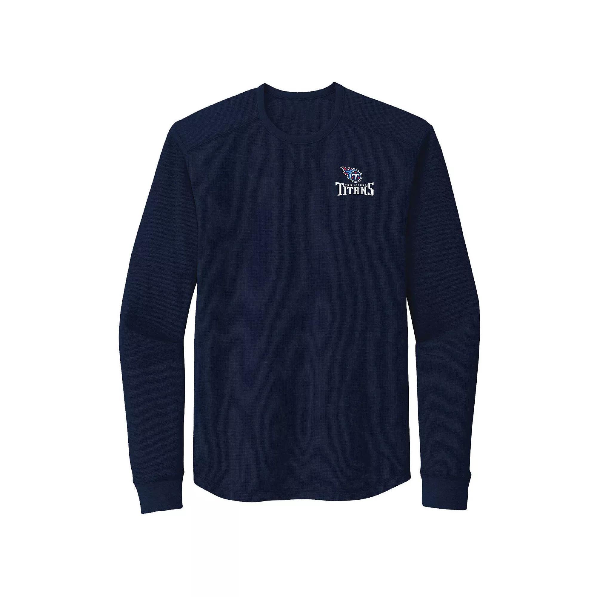 Men's Dunbrooke Navy Seattle Seahawks Cavalier Long Sleeve T-Shirt,  Product Image