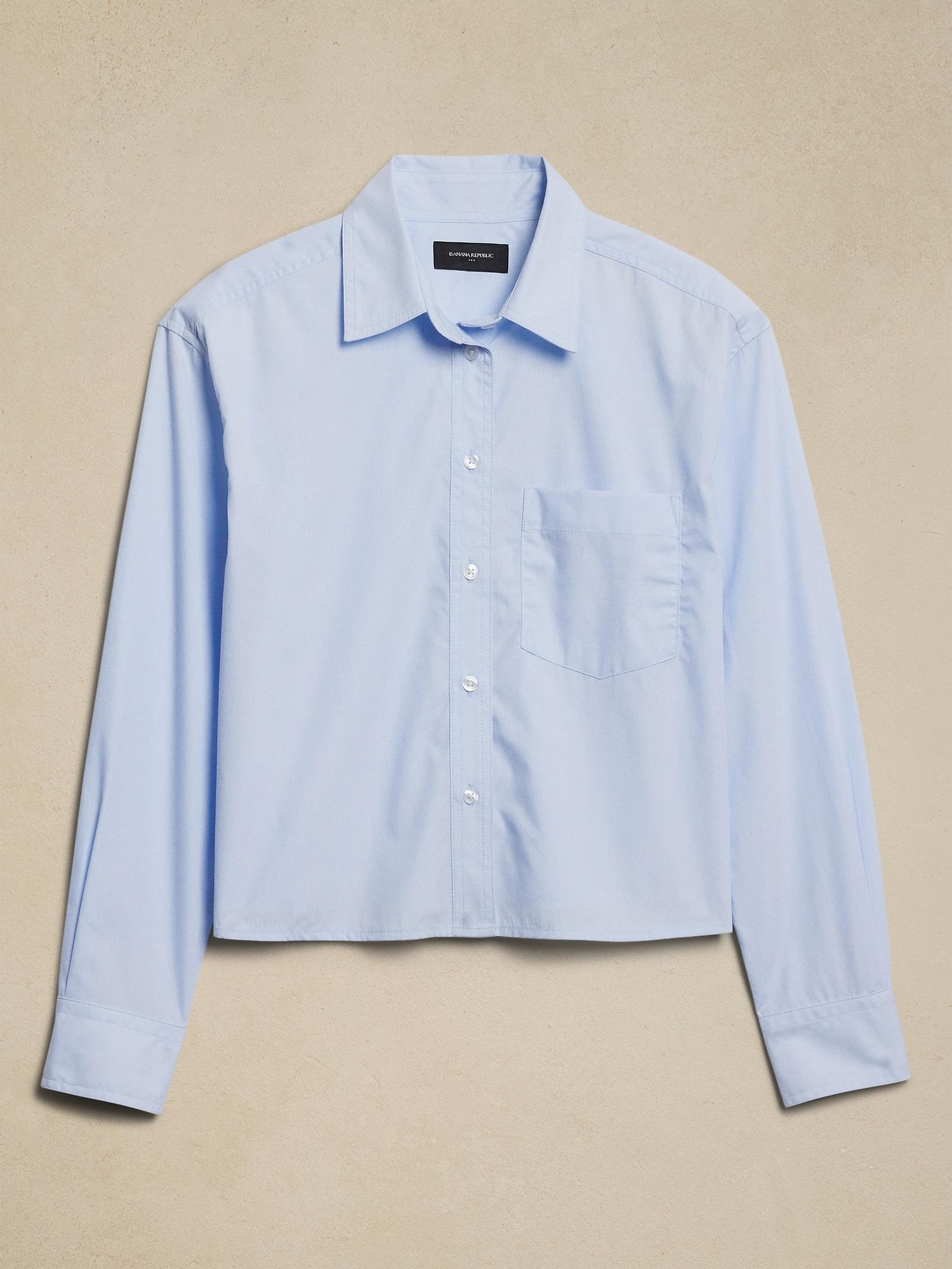 Boxy Button-Down Shirt Product Image