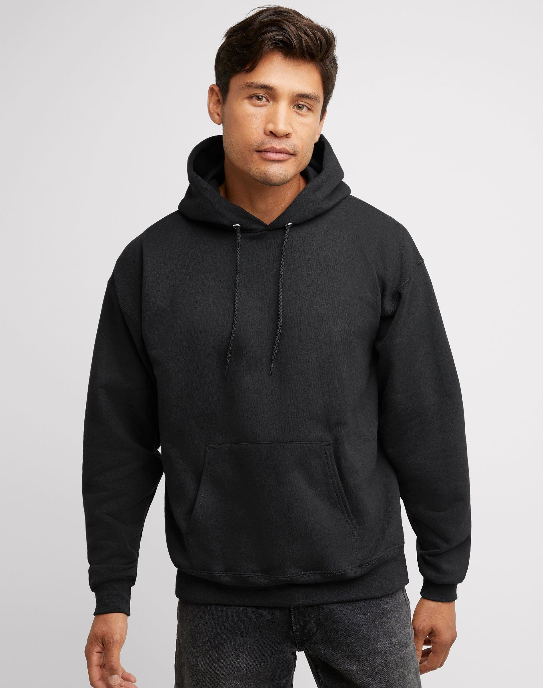 Men's Hanes Ultimate® Fleece Pullover Hoodie, Size: XL, White Product Image