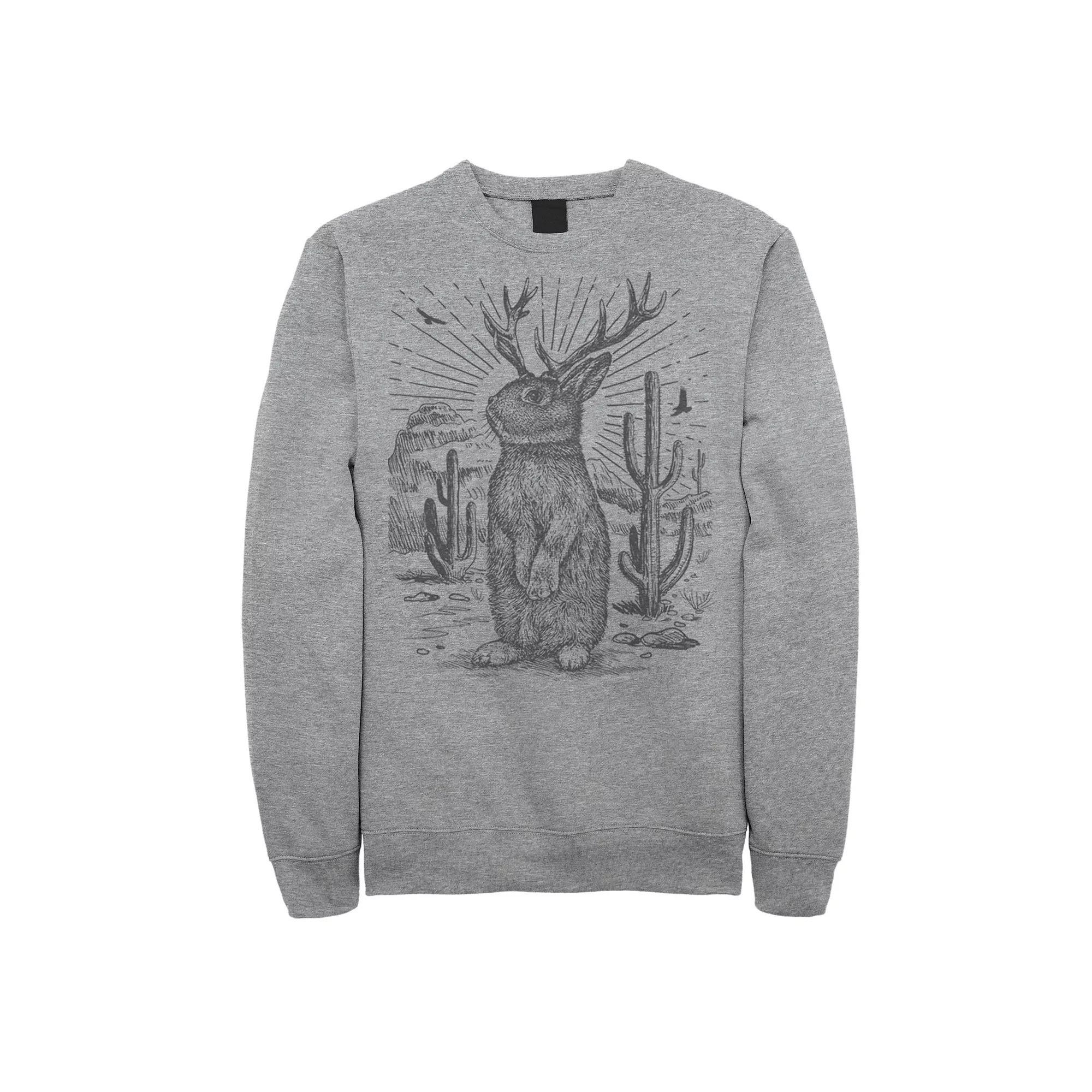 Men's Legend Of The Jackalope Fleece Crewneck Sweatshirt,  Product Image