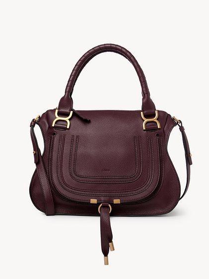 Marcie bag in grained leather Product Image