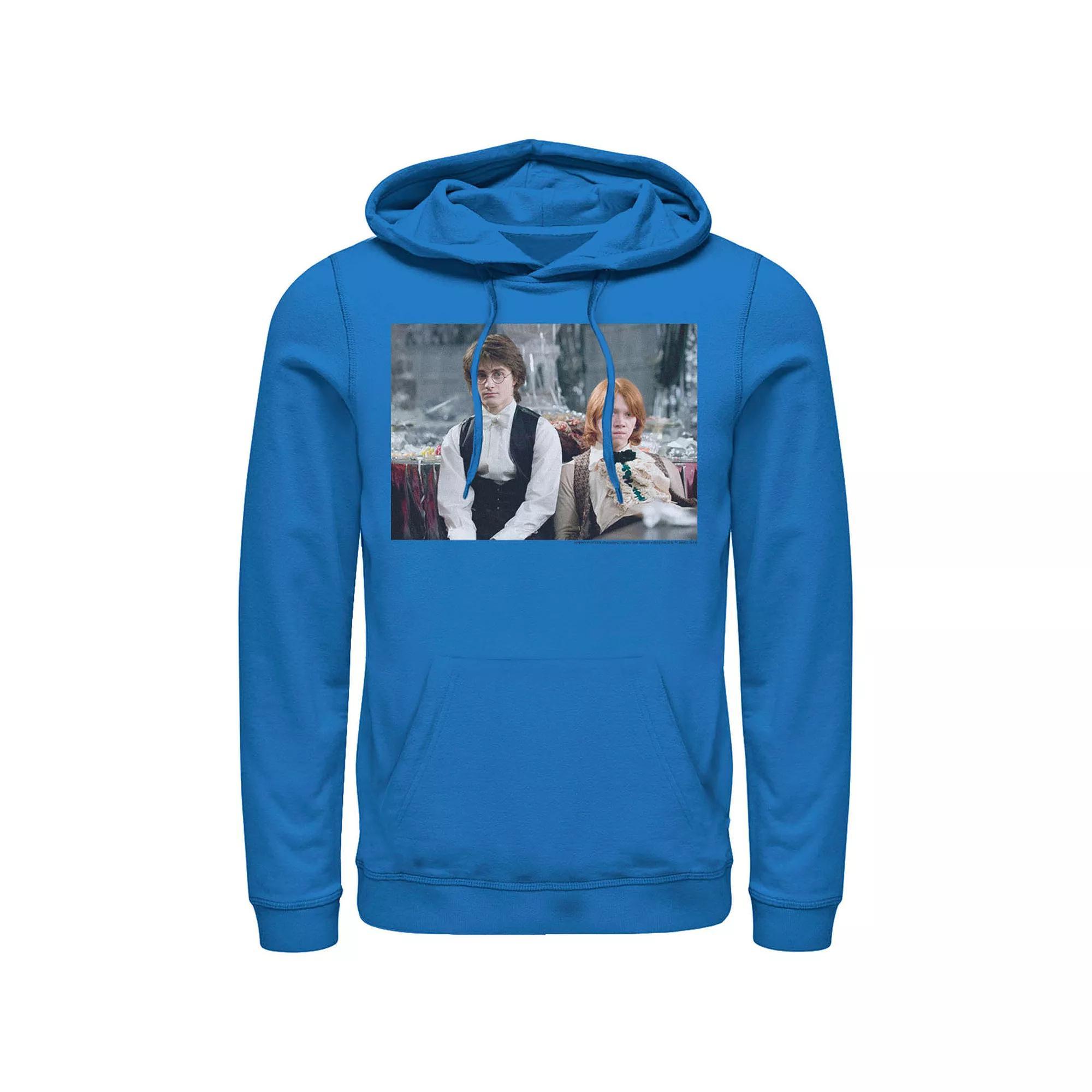 Men's Goblet Of Fire Harry And Ron Photo Real Hoodie,  Product Image