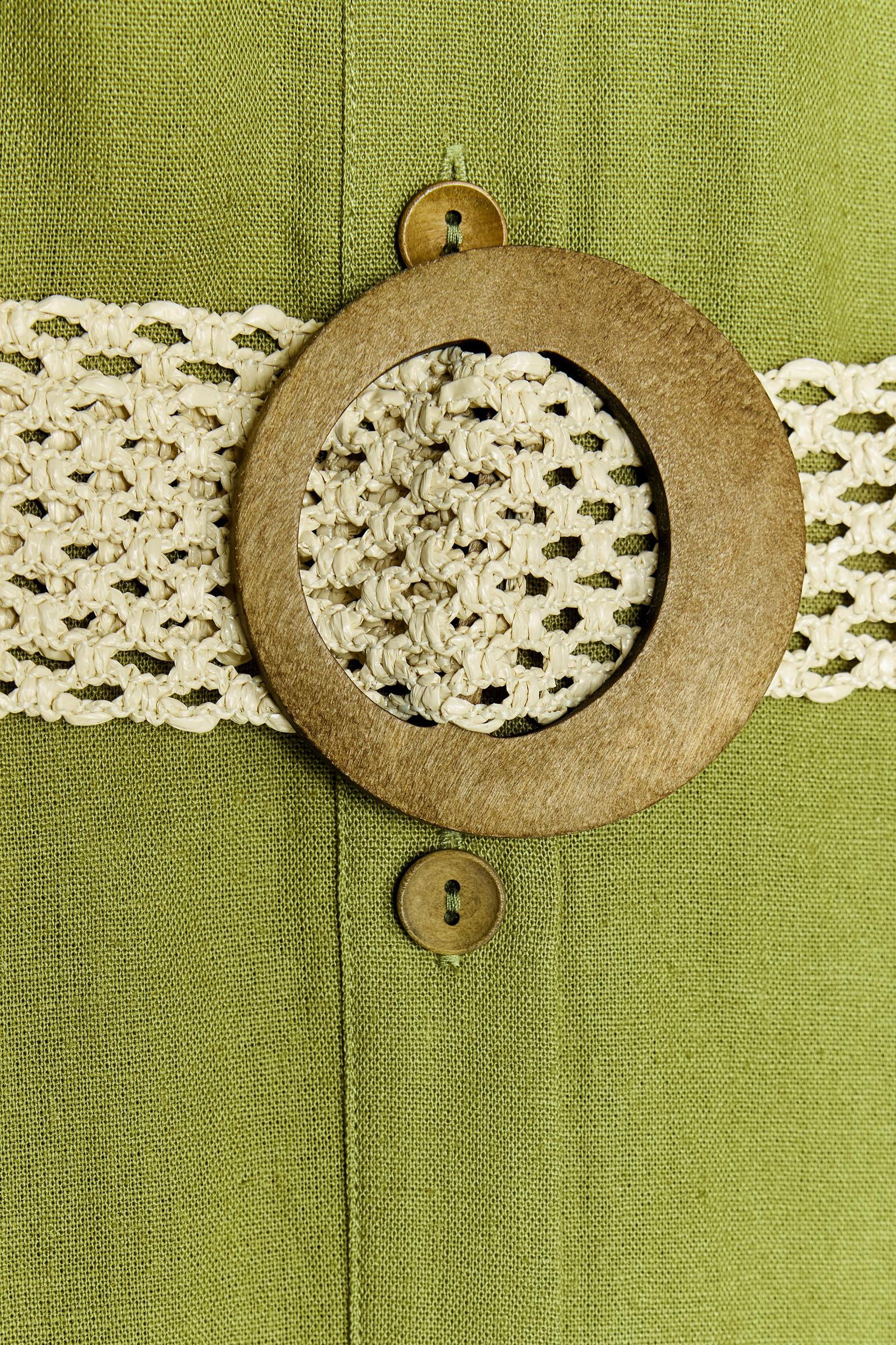 LINEN SHORT DRESS Product Image