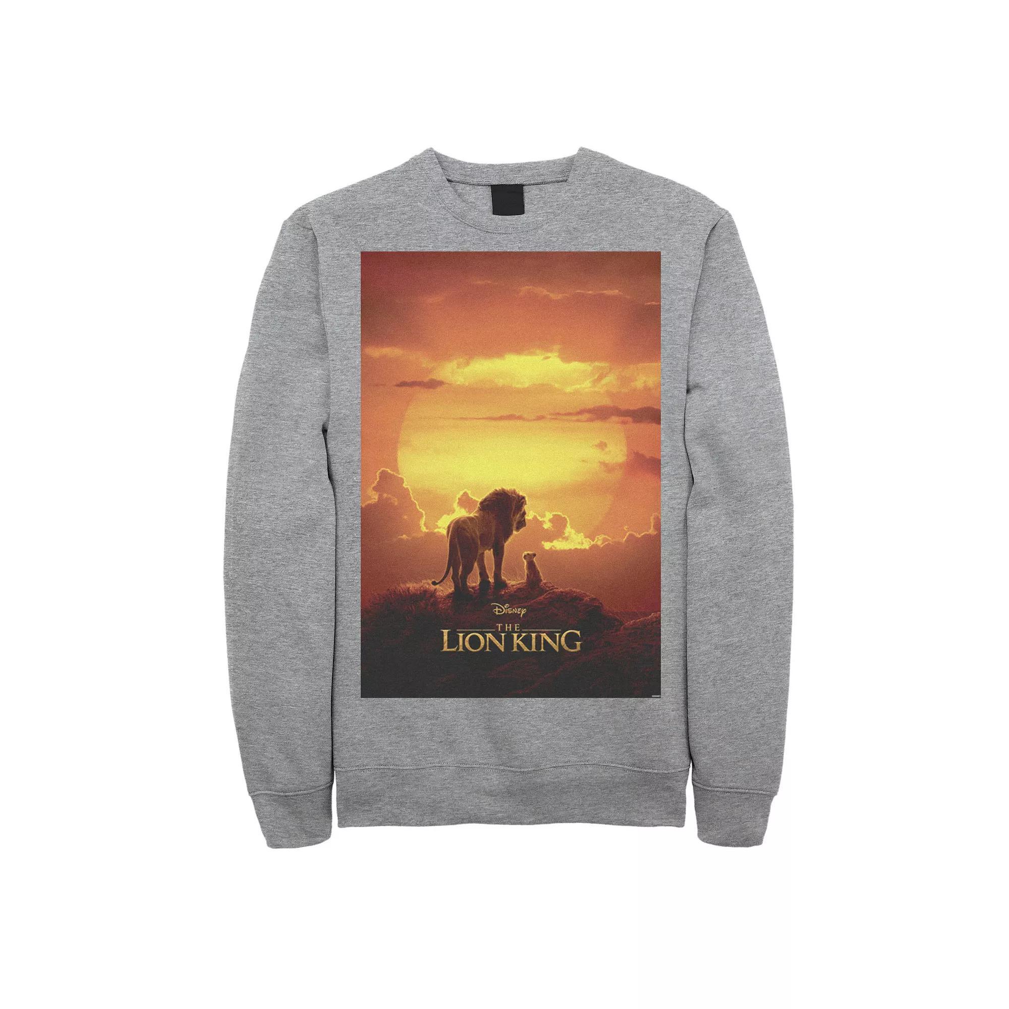 Disney's The Lion King Pride Rock Live Action Movie Poster Men's Fleece,  Product Image