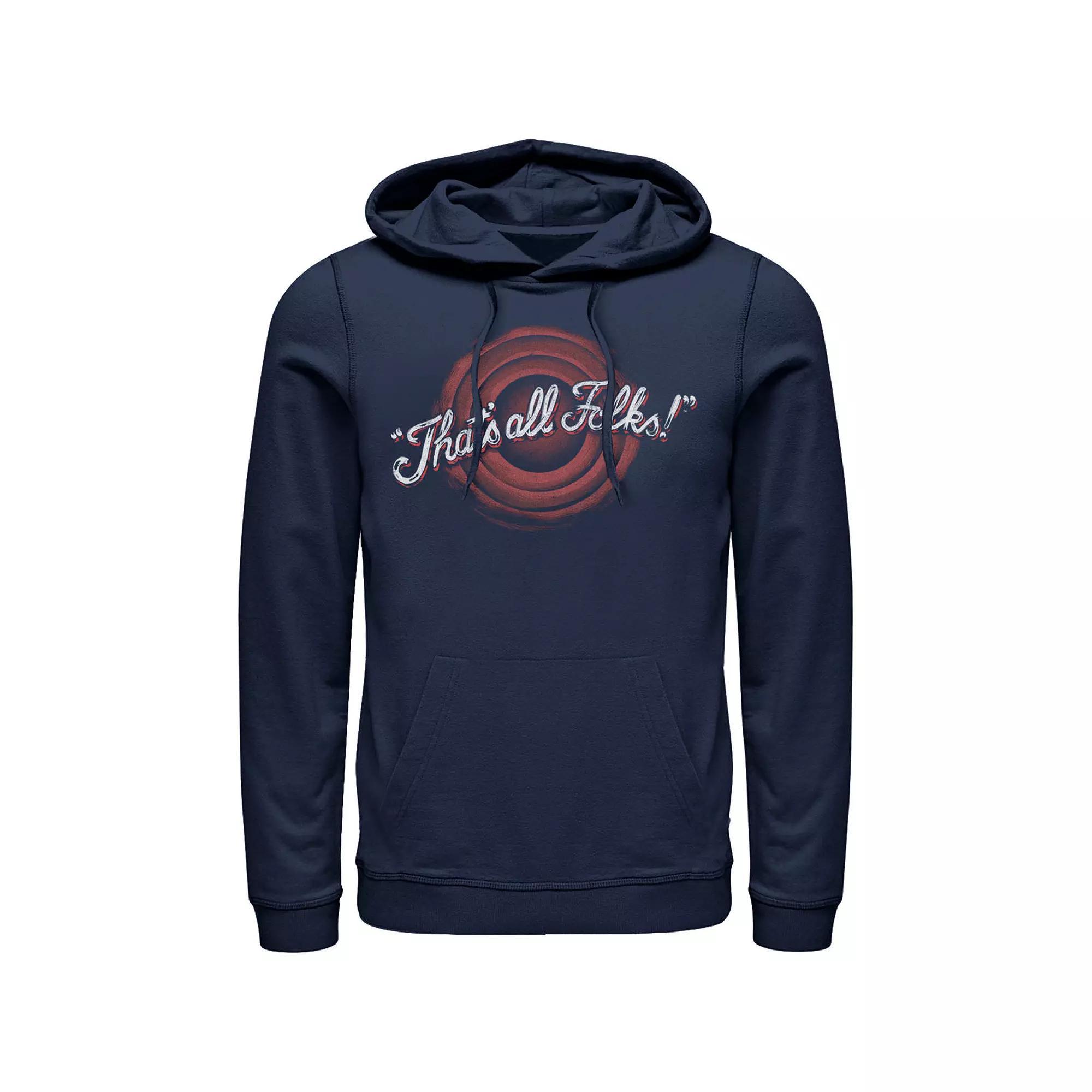 Men's Looney Tunes That's All Folks Hoodie,  Product Image