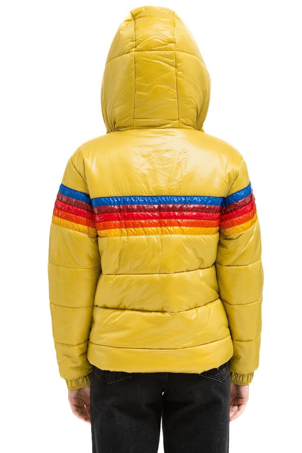 5 STRIPE TREKKER JACKET - GLOSSY KHAKI Female Product Image