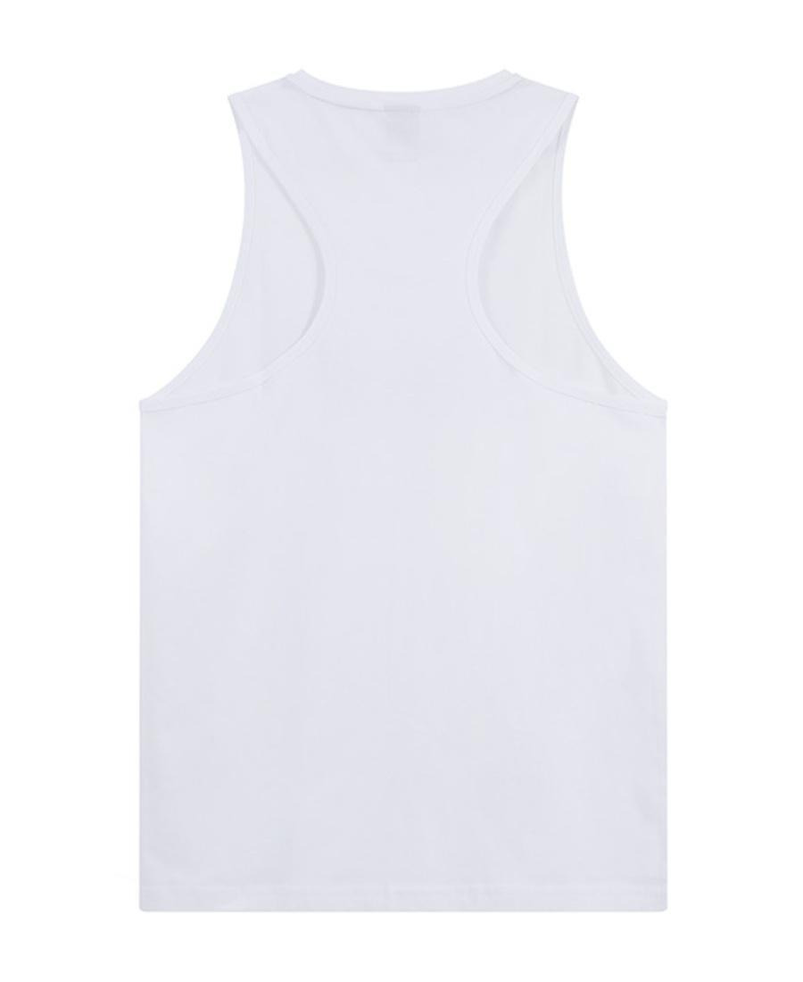 HUGO BOSS Plain Knitted Vest In White Product Image