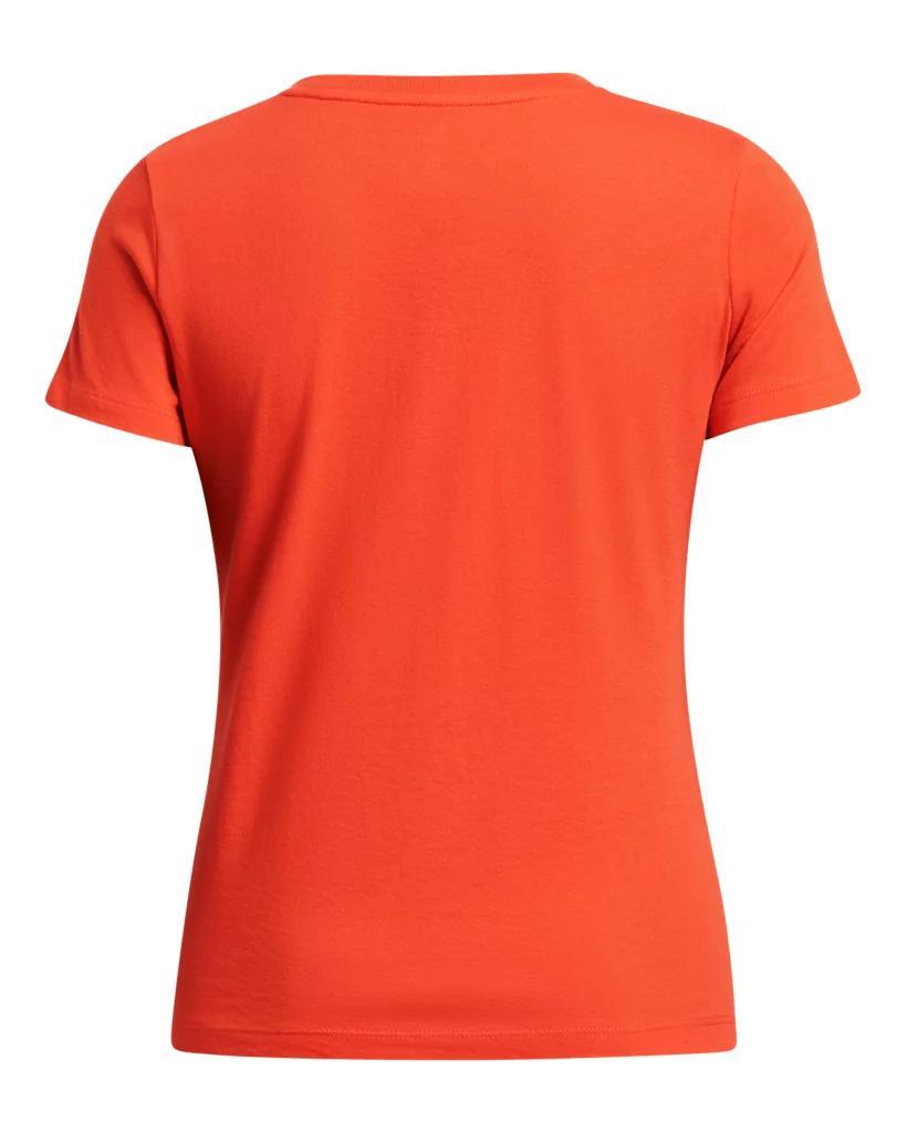 Women's UA Performance Cotton Collegiate Short Sleeve Product Image