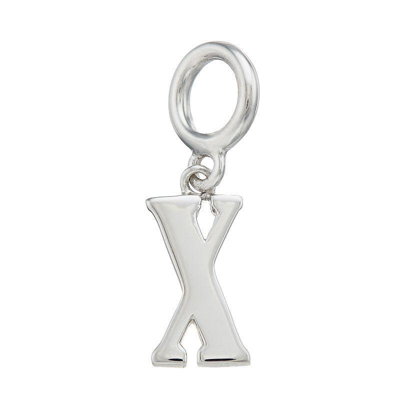 Lavish by TJM Sterling Silver Initial Letter Charm, Womens, Sterling Z Product Image