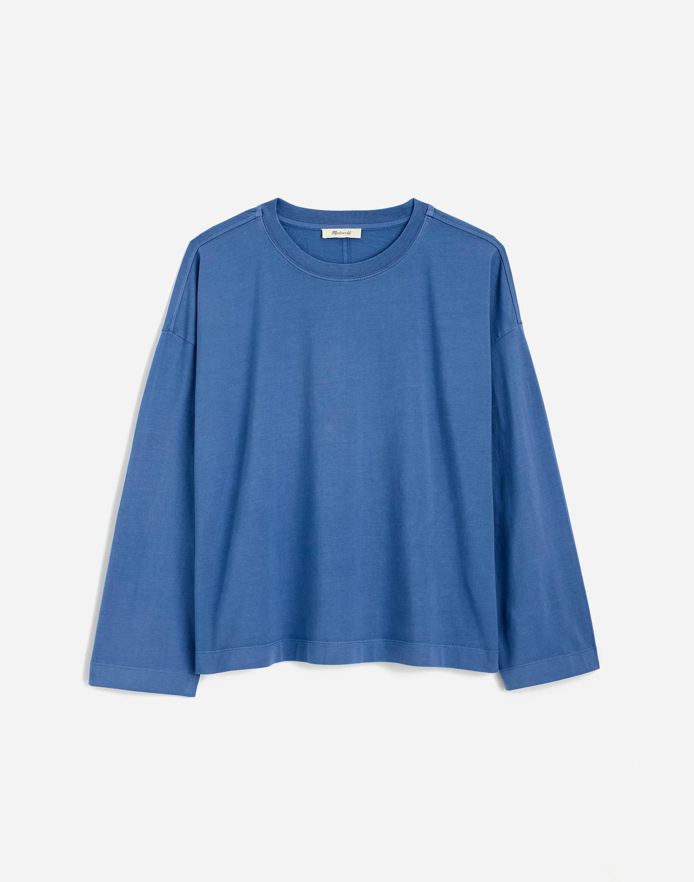 Easy Crewneck Long-Sleeve Tee Product Image