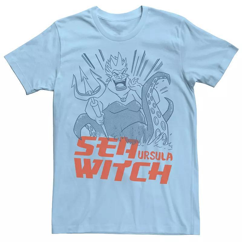 Mens Disney Villains Ursula Sea Witch Outline Tee Product Image