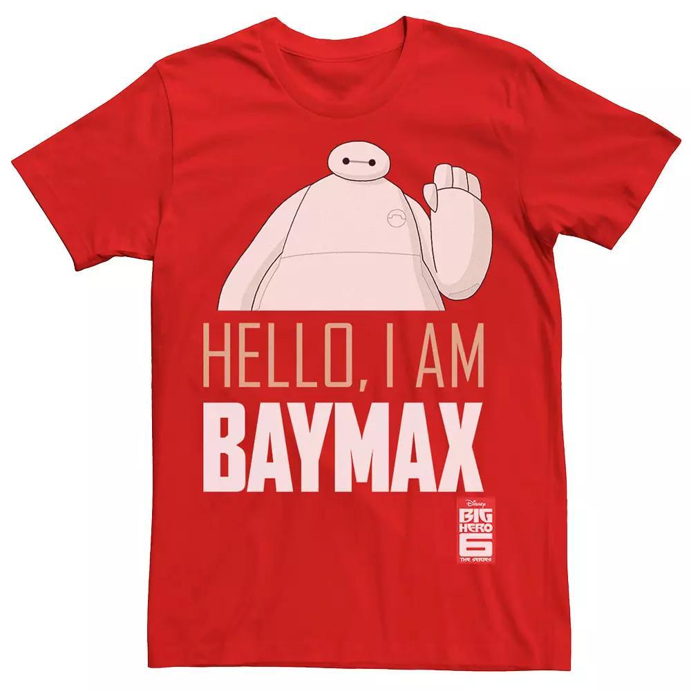 Disney's Big Hero 6 TV Series Baymax Hello Men's Tee,  Product Image