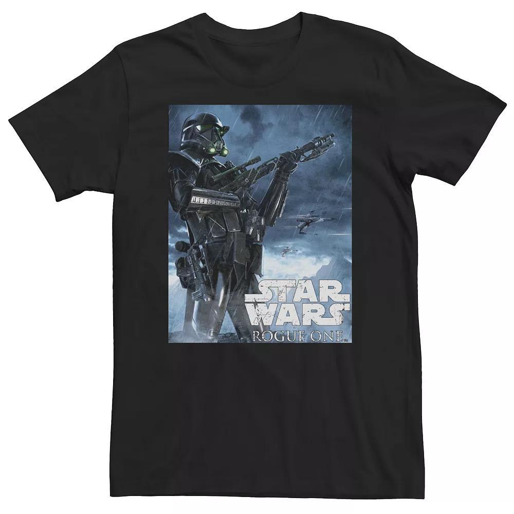 Big & Tall Star Wars Death Trooper Equipped Poster Tee, Men's,  Product Image