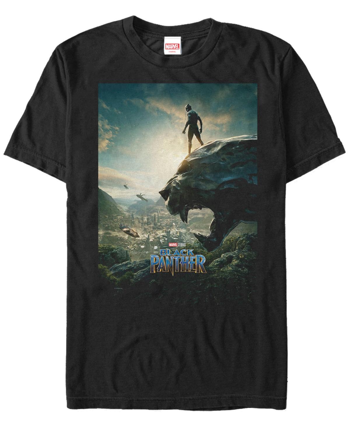 Men's Marvel Black Panther Overlook Graphic Tee, Size: XXL Product Image