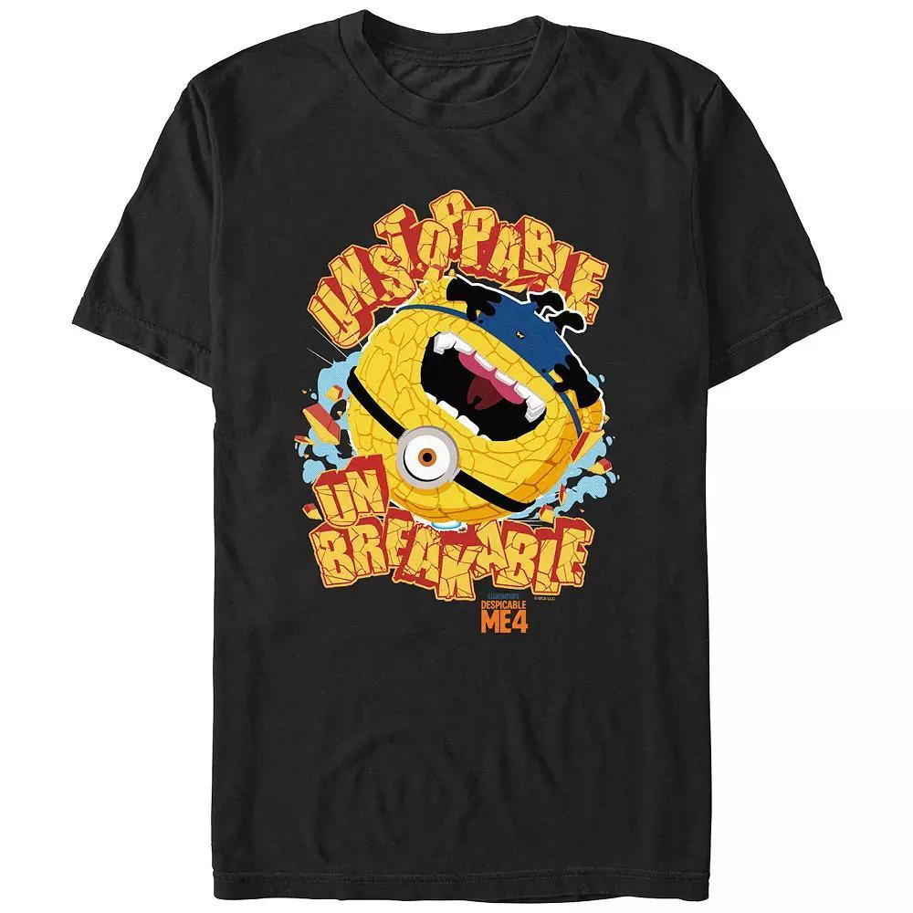 Men's Despicable Me 4 Unstoppable Graphic Tee, Size: Medium, Black Product Image