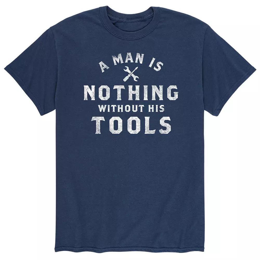 Men's Man Nothing Without Tools Tee,  Product Image