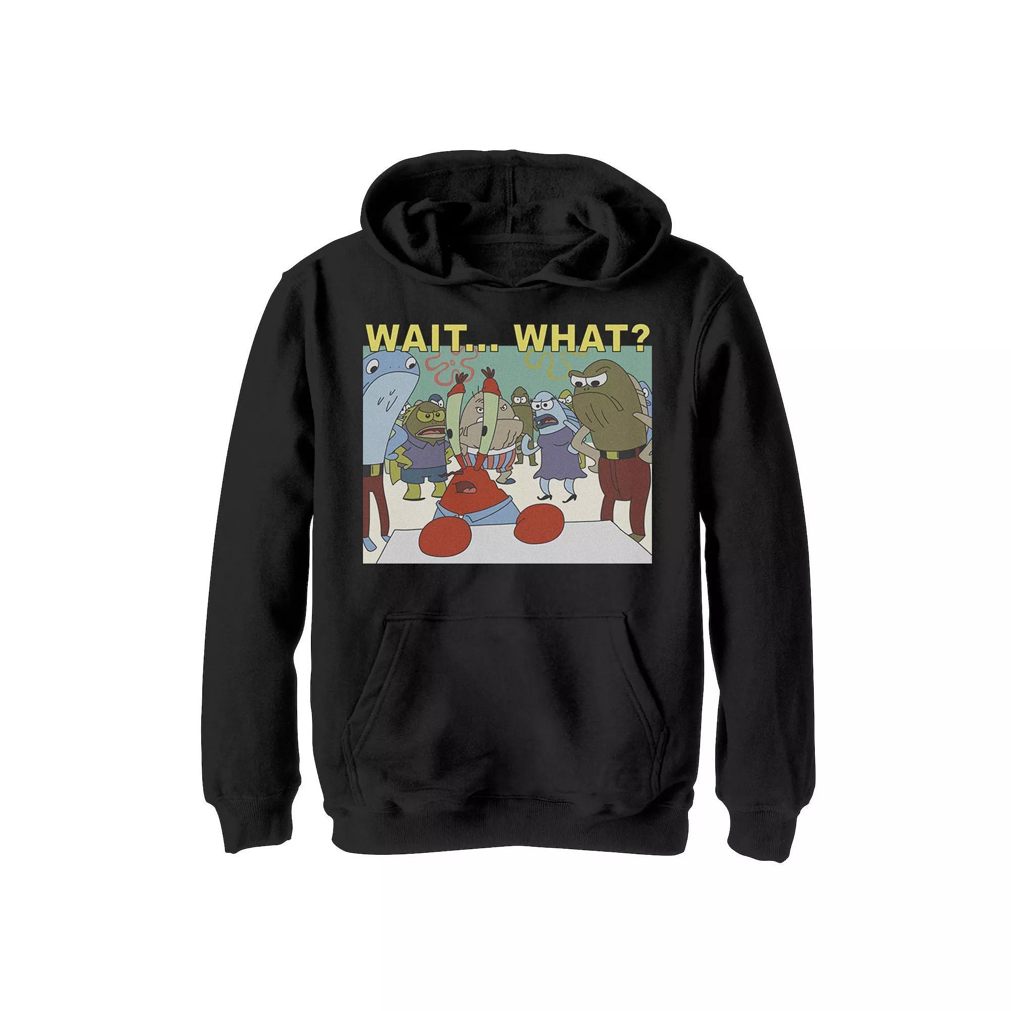 Boys 8-20 SpongeBob SquarePants Mr. Krabs Wait What Graphic Hoodie, Boy's,  Product Image