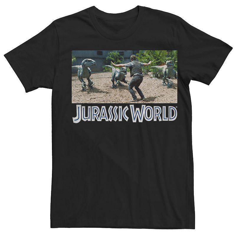 Men's Jurassic Park Wrangler Tee, Size: XXL, Black Product Image