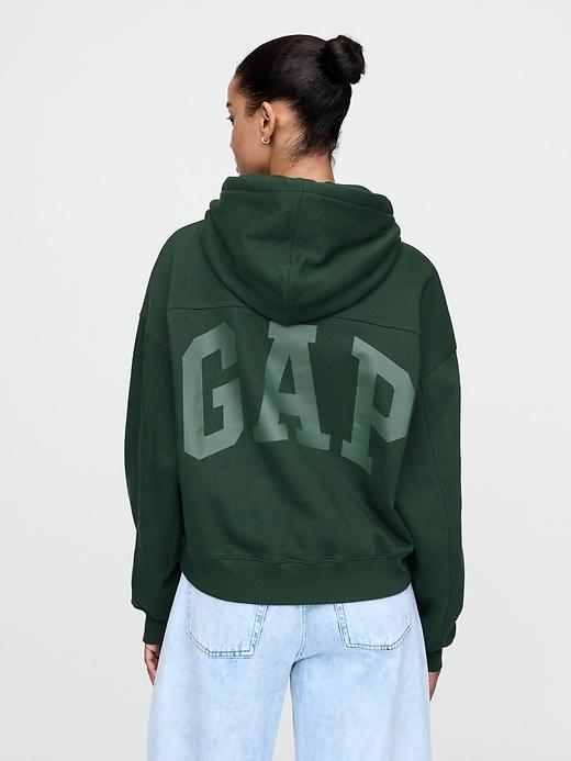 VintageSoft Cropped Hoodie Product Image