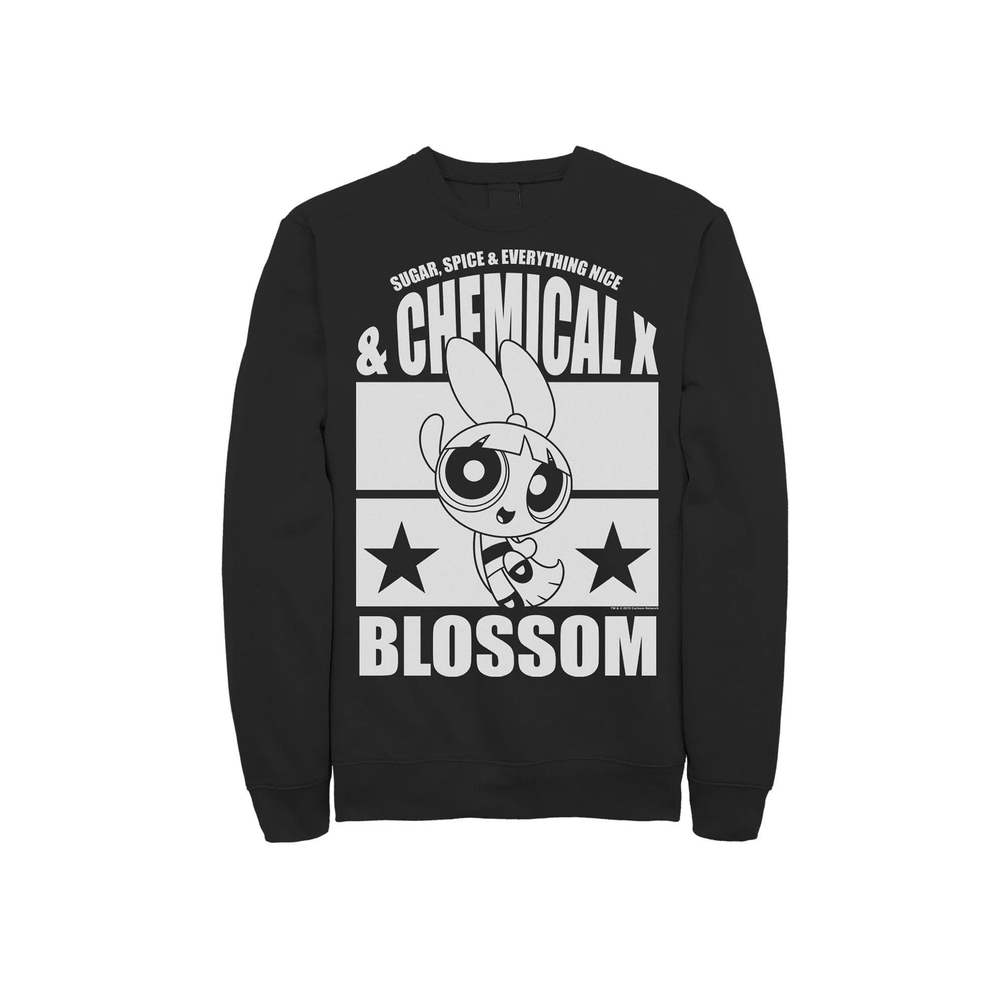 Men's Cartoon Network Powerpuff Girls Blossom Chemical X Fleece,  Product Image
