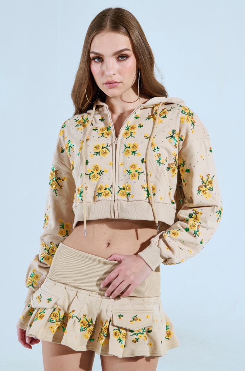 ONE TOO MANY TIMES ZIP UP SWEATSHIRT Product Image