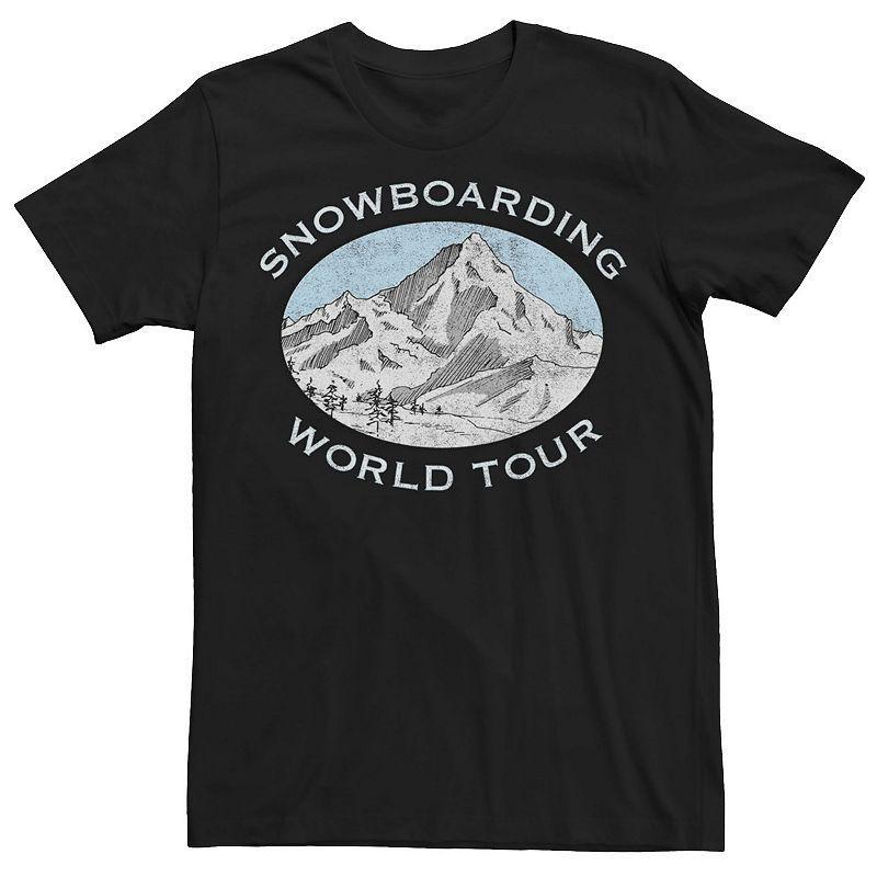 Mens Snowboarding World Tour Tee Product Image