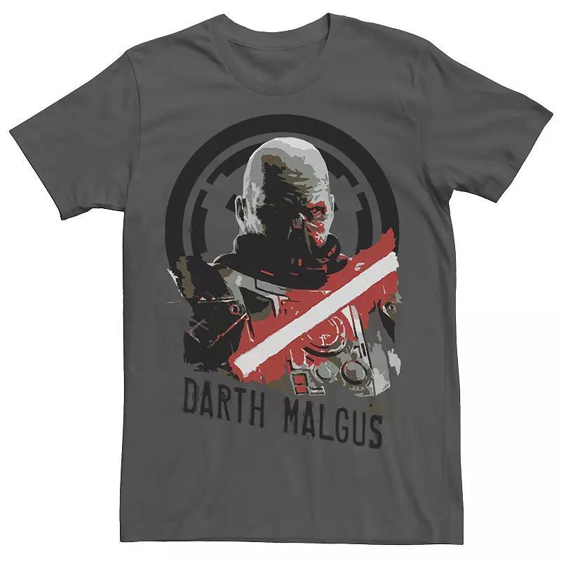 Men's Star Wars Darth Malgus Dark Portrait Tee, Size: Medium, Grey Product Image