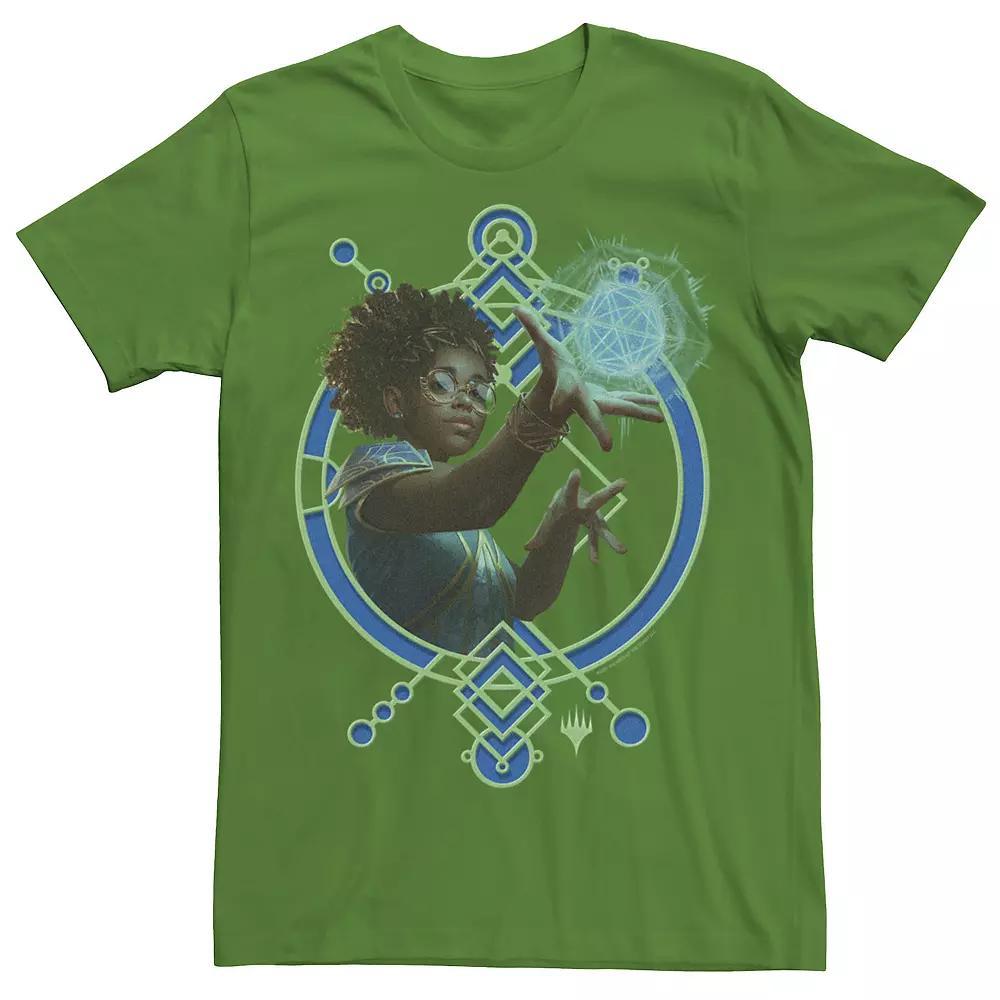 Men's Magic The Gathering Quadrix Crest Tee, Size: XXL, Kelly Product Image