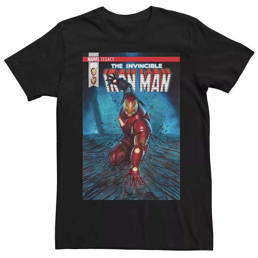 Men's Iron Man Comic Cover Tee,  Product Image