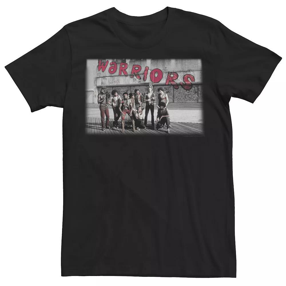 Men's The Warriors Red Accent Group Shot Tee,  Product Image