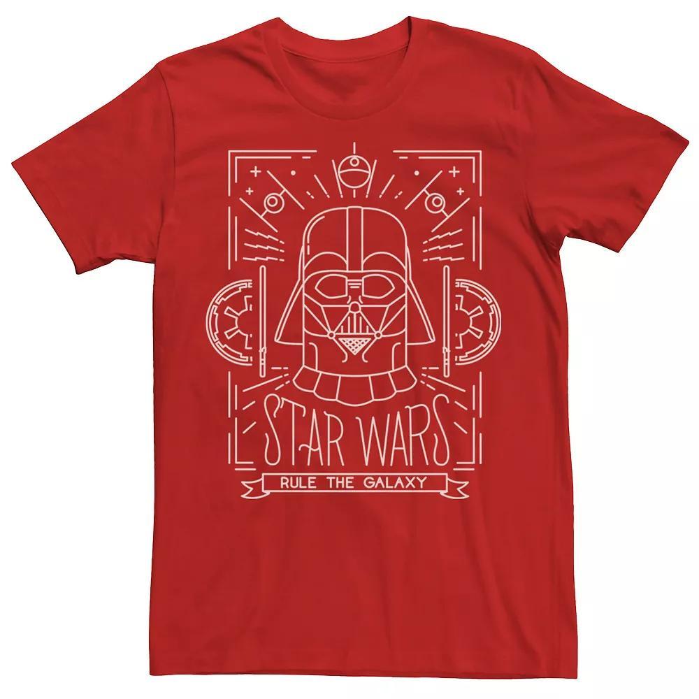 Men's Star Wars Darth Vader Vintage Tee, Size: XL, Red Product Image
